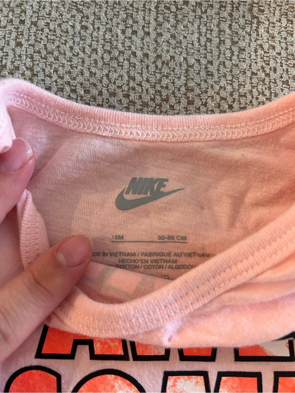 18m Nike set